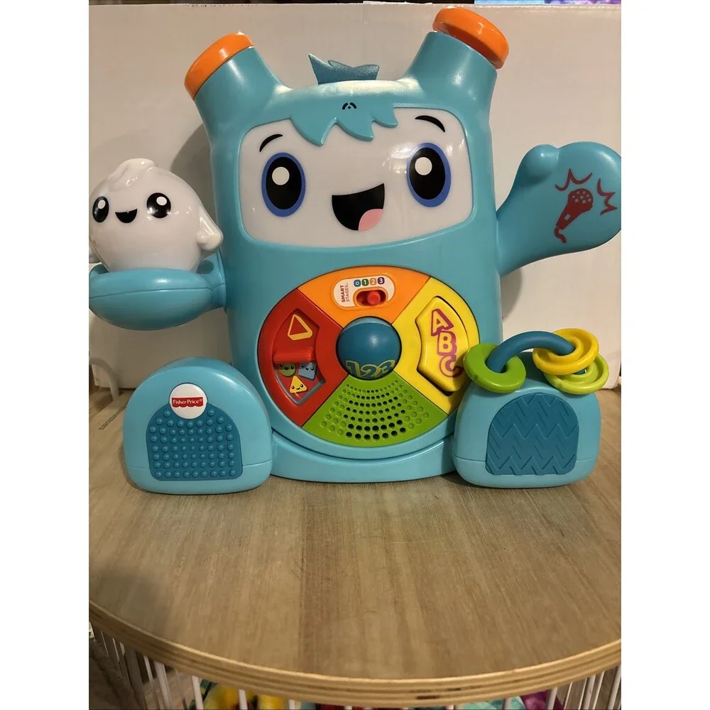 BIG Fisher-Price Dance & Groove Rockit Interactive Learning Toy yeti Recorder